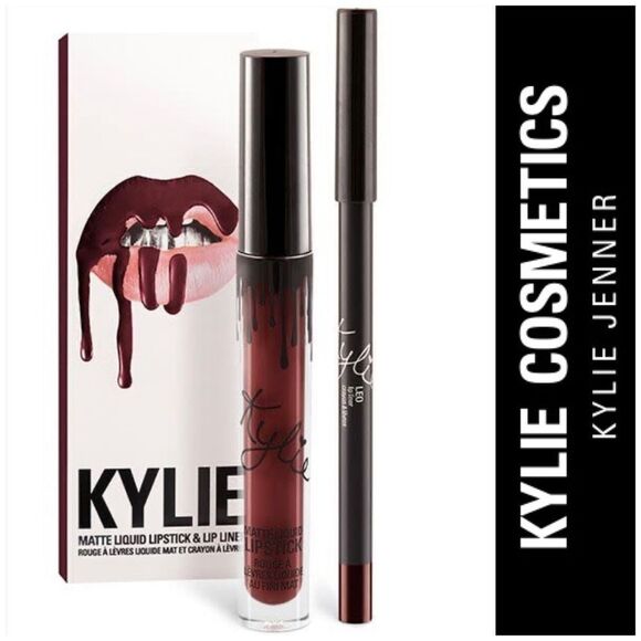 Kylie Cosmetics Other - KYLIE COSMETICS - NWT 2 Pc. Matte Lip Kit in “Leo Matte” (105) (Crushed Box)
